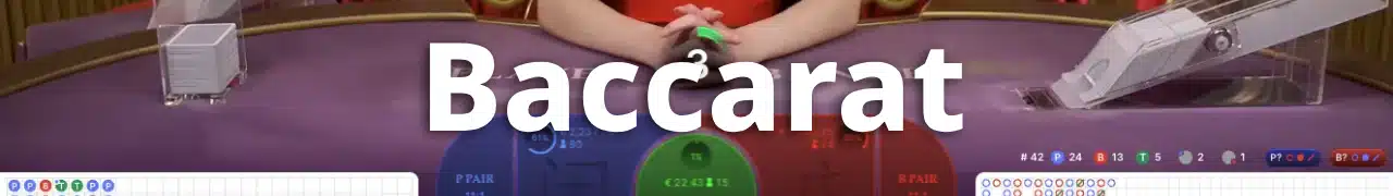 live baccarat game dealer